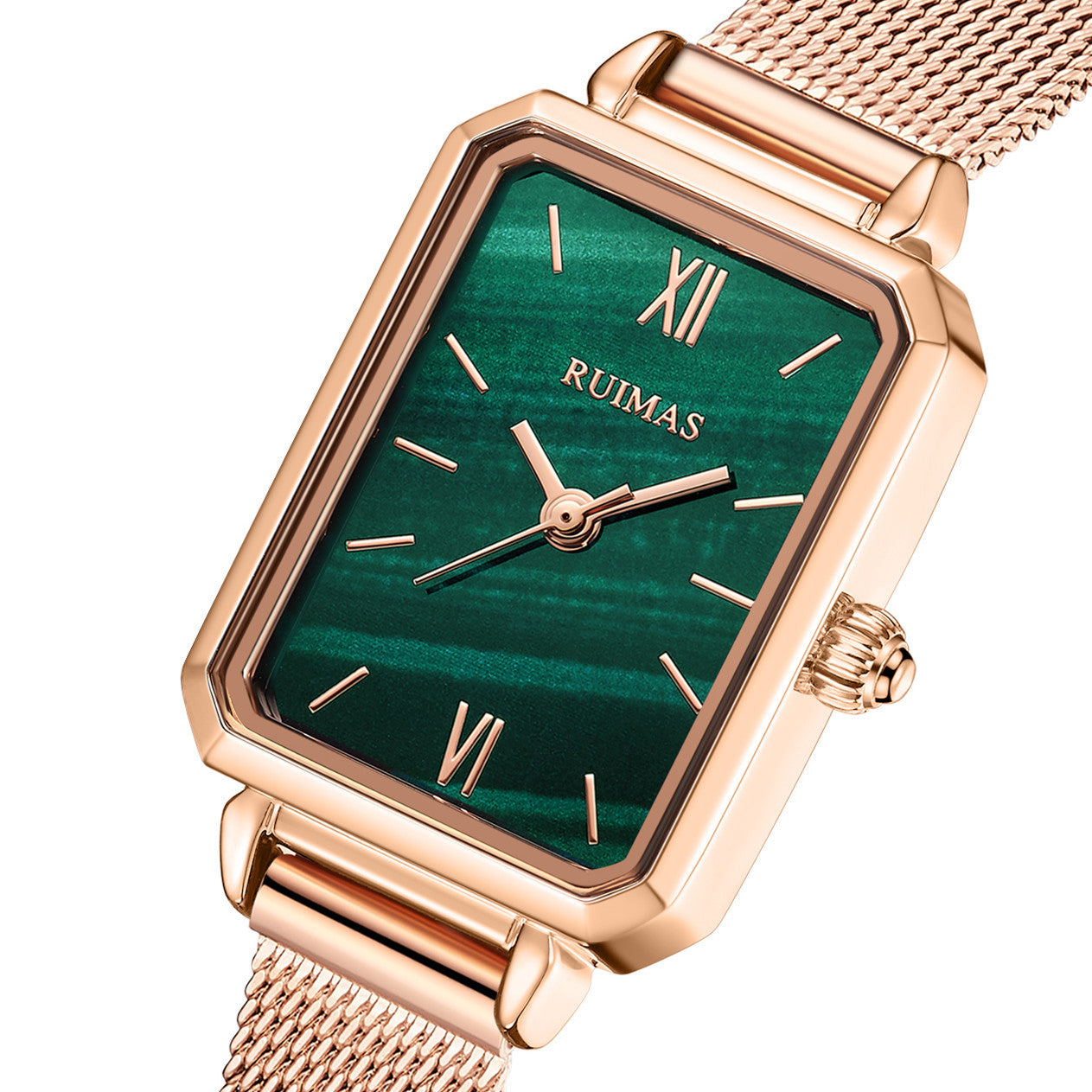 RUIMAS Luxury Ladies Watch Steel Strap Women Bracelet Clocks Leather Band Famale Wristwatch Dress Watches Reloj Mujer 329