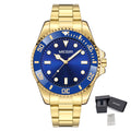 MEGIR Luxury Men's Business Wristwatches Waterproof Stainless Steel Strap Male Quartz Military Watches Clock Reloj Hombre 1090