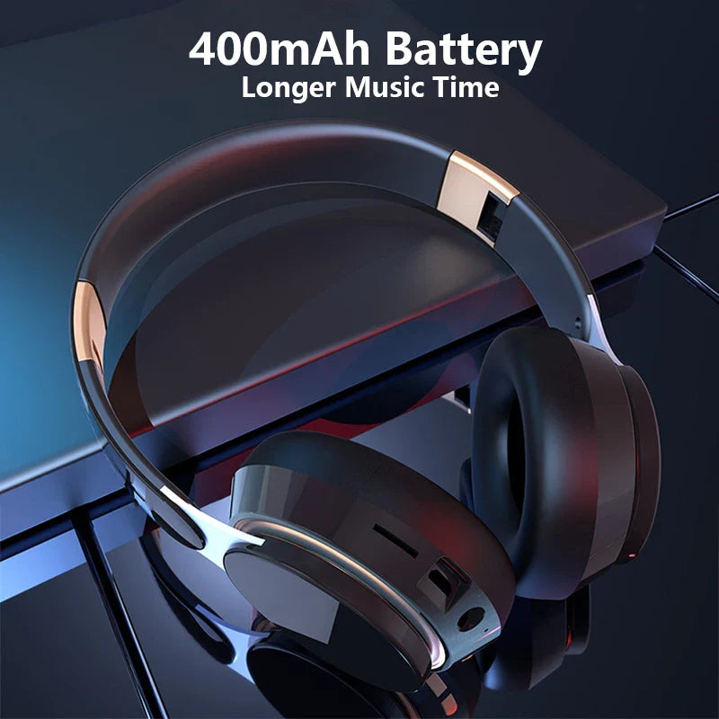 NNEOBA Wireless Bluetooth Headphone Black