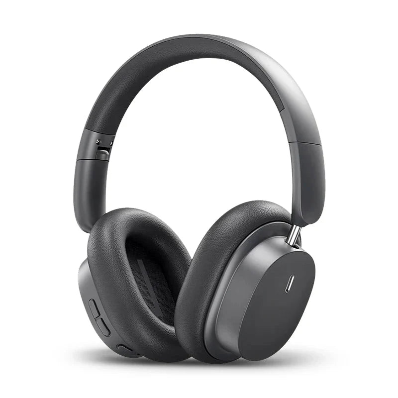 NNEOBA Wireless Over-Ear Headphones 3D Spatial Audio Gray