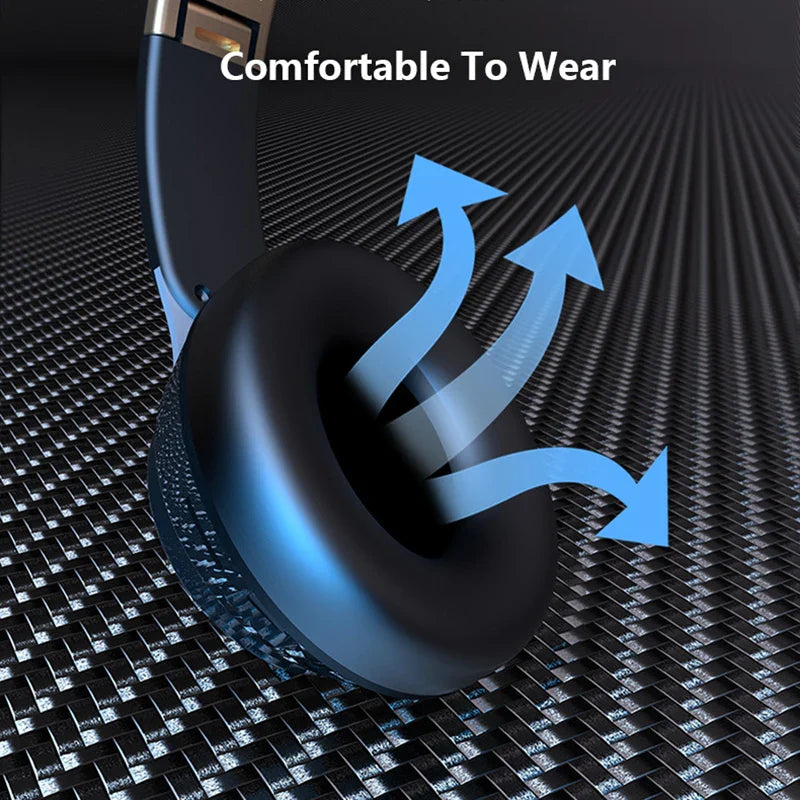 NNEOBA Wireless Bluetooth Headphone Black