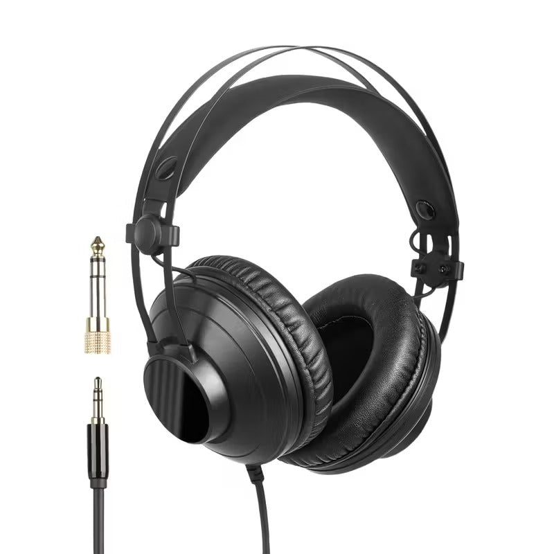 NNETM Dual Plug Wired Studio Headphones