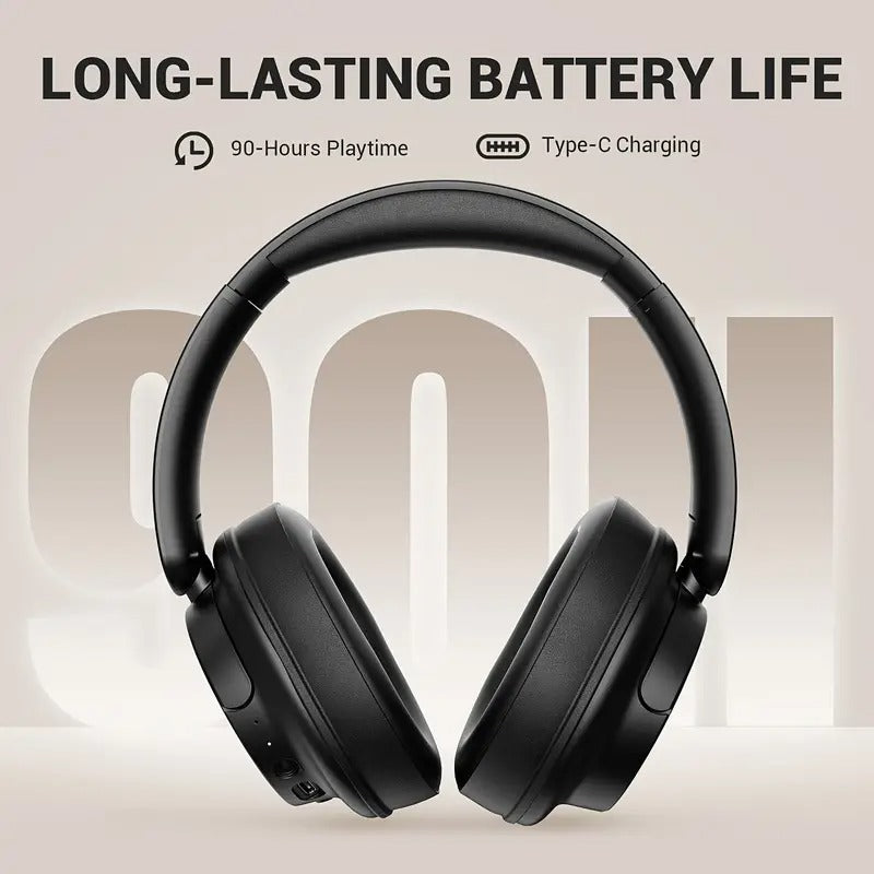 NNETM Wireless Over-Ear Headphones with Mic